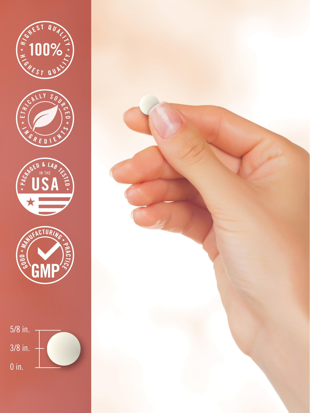 Carlyle comprimés à mâcher Vitamine C 1000mg étiquette de qualité