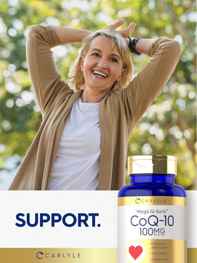 Carlyle CoQ10 100mg Softgels prise quotidienne