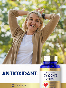 Carlyle CoQ10 200mg capsules avec d'autres vitamines