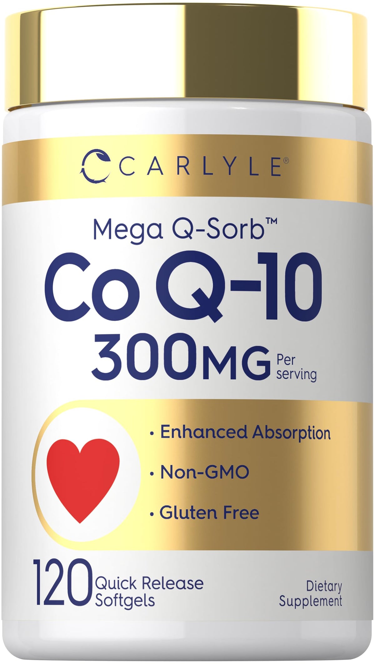 Carlyle CoQ10 300mg gélules molles présentation avant