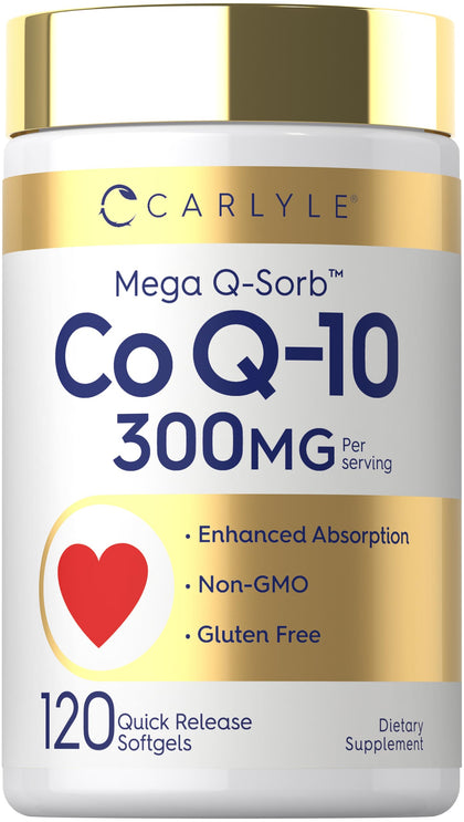 Carlyle CoQ10 300mg gélules molles présentation avant