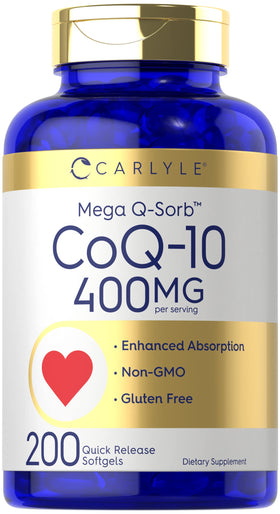 Carlyle CoQ10 400 mg gélules en vue de face