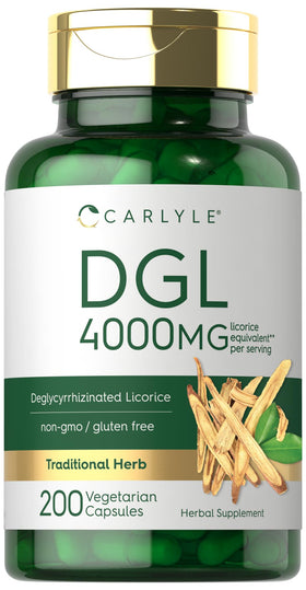 Carlyle DGL 200 capsules, vue de face avec emballage