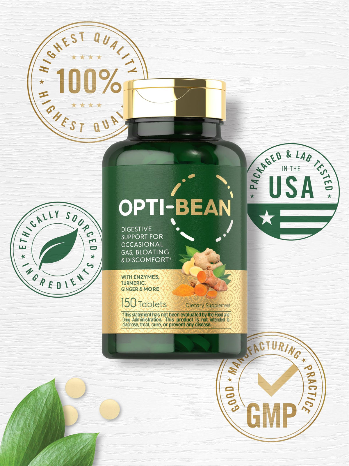 Carlyle Enzymes Multi-Enzymes en comprimés végétariens