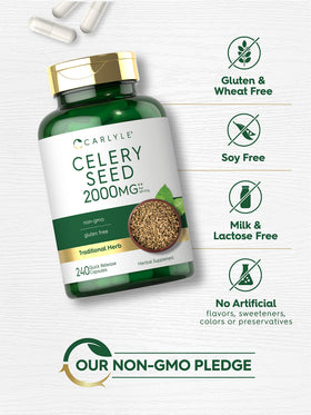 Carlyle Extrait de Graines de Céleri - bouteille avec capsules