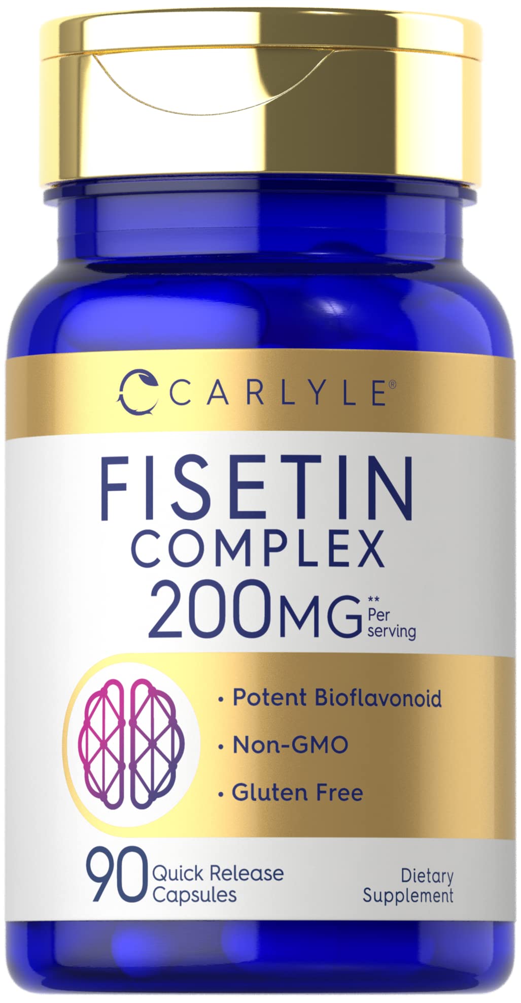 Carlyle Fisetin Complex 90 capsules vue de face