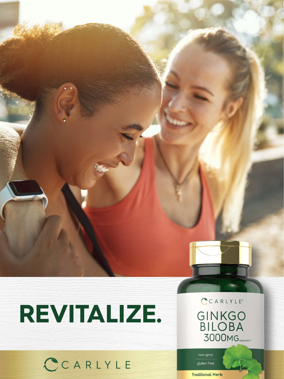 Carlyle Ginkgo Biloba 400 comprimés avec des herbes