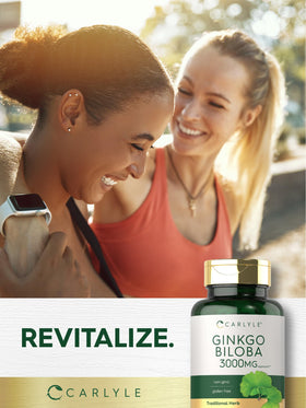 Carlyle Ginkgo Biloba 400 comprimés avec des herbes