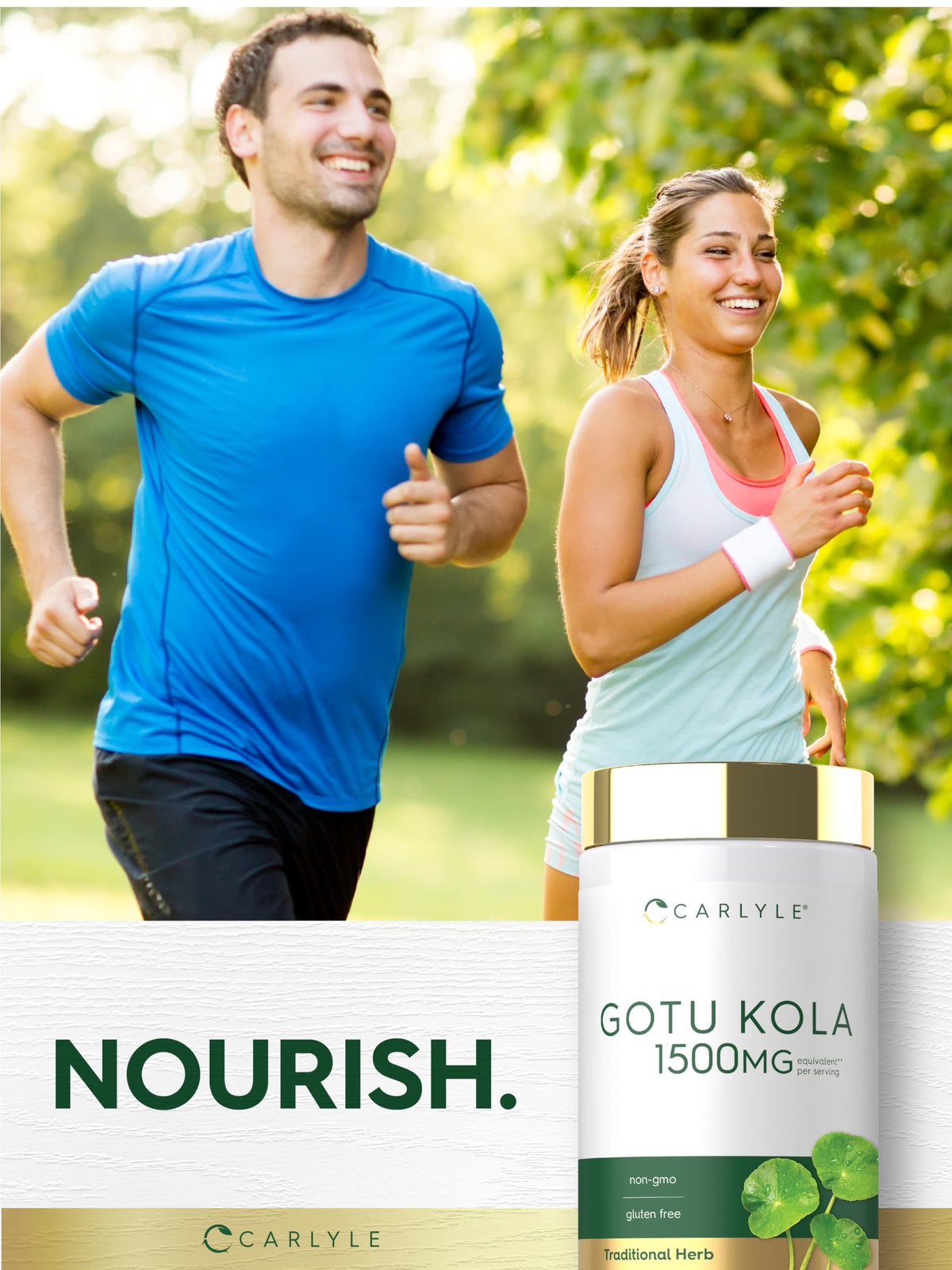 Carlyle Gotu Kola capsules en usage quotidien