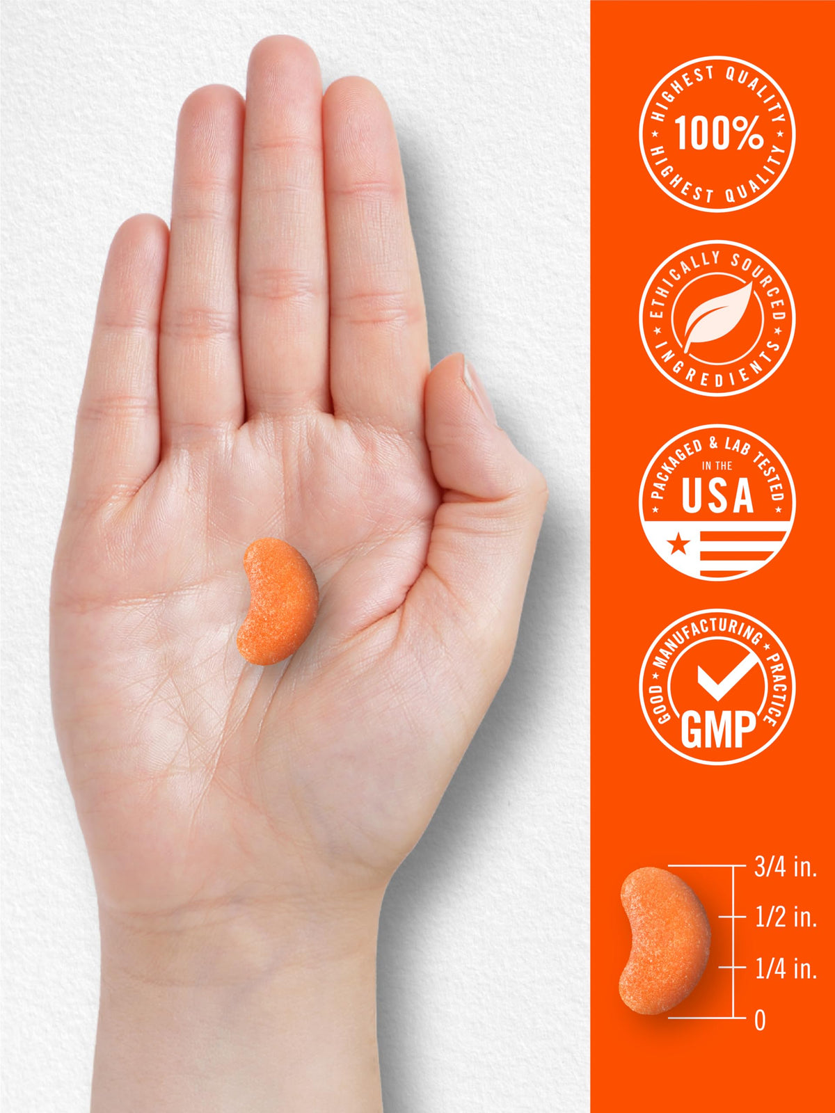 Carlyle Gummies Vitamine C et E, vue au-dessus