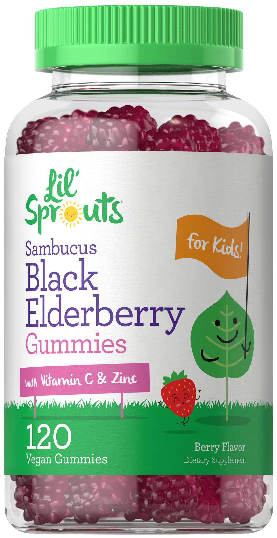Carlyle Gummy de Sureau pour Enfants 120 Comprimés vue avant