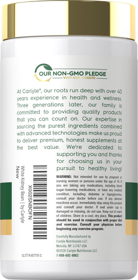 Carlyle Haricot Blanc 200 capsules dosage recommandé