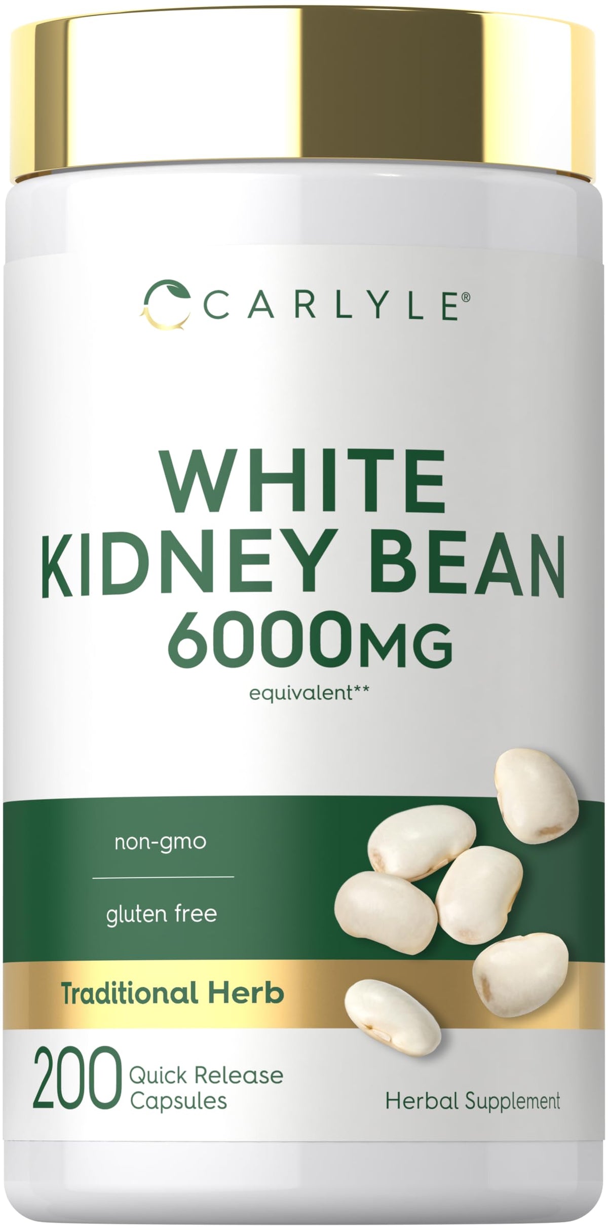 Carlyle Haricot Blanc 200 capsules présentation avant