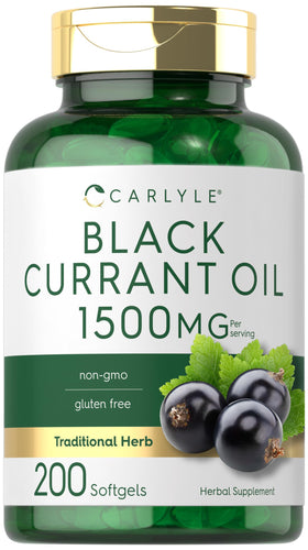 Carlyle Huile de Graines de Cassis 1500 mg gélules vue avant