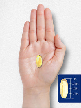 Carlyle Huile de Poisson 3000mg gélules saveur citron avec étiquette