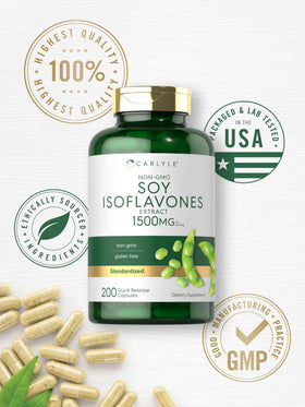 Carlyle Isoflavones de Soja 200 capsules en mode de vie