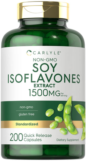 Carlyle Isoflavones de Soja 200 capsules vue de face