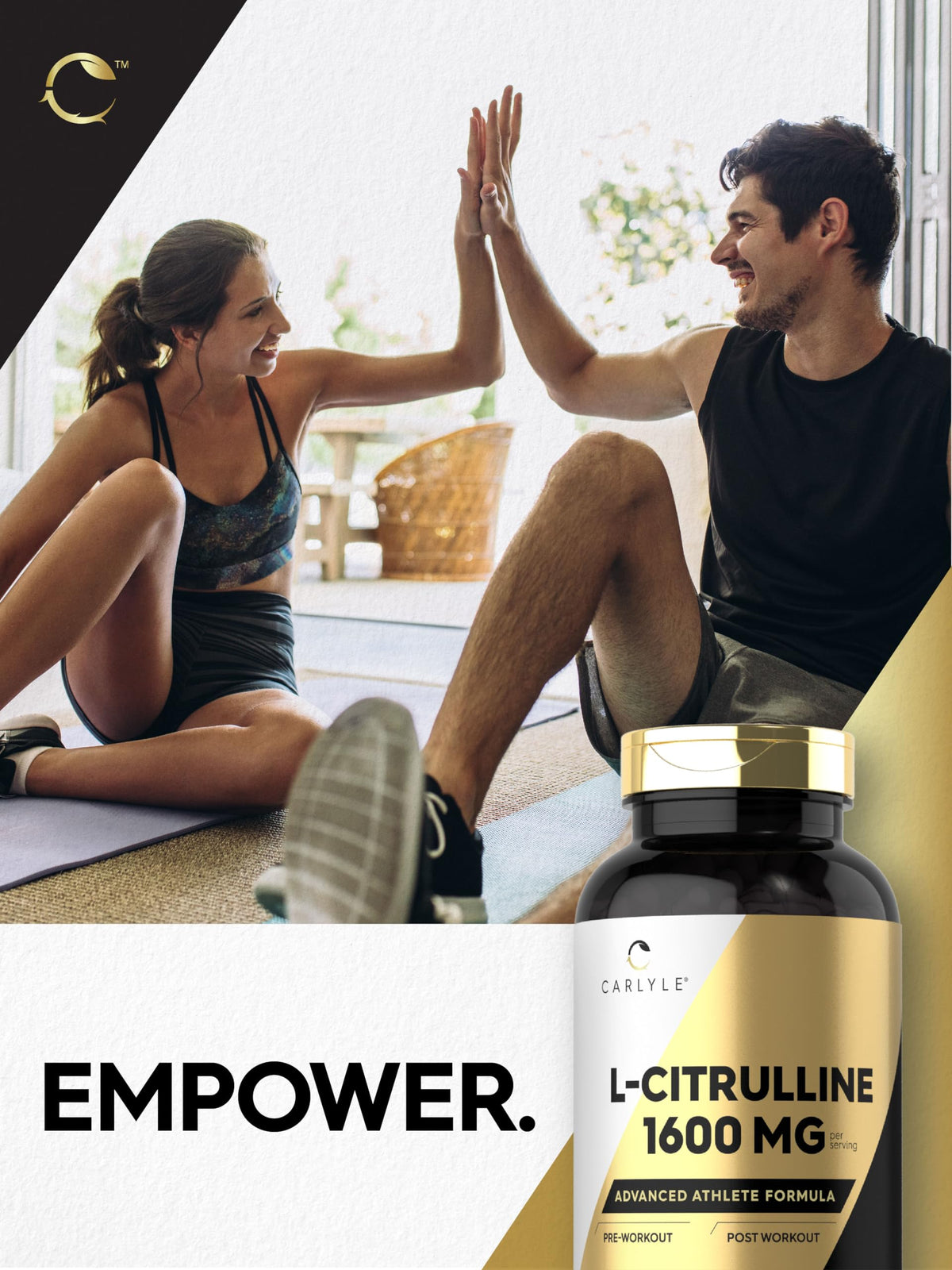 Carlyle L Citrulline 1600mg en mode lifestyle