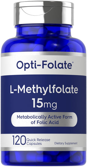 Carlyle L Methylfolate 15mg 120 capsules vue avant