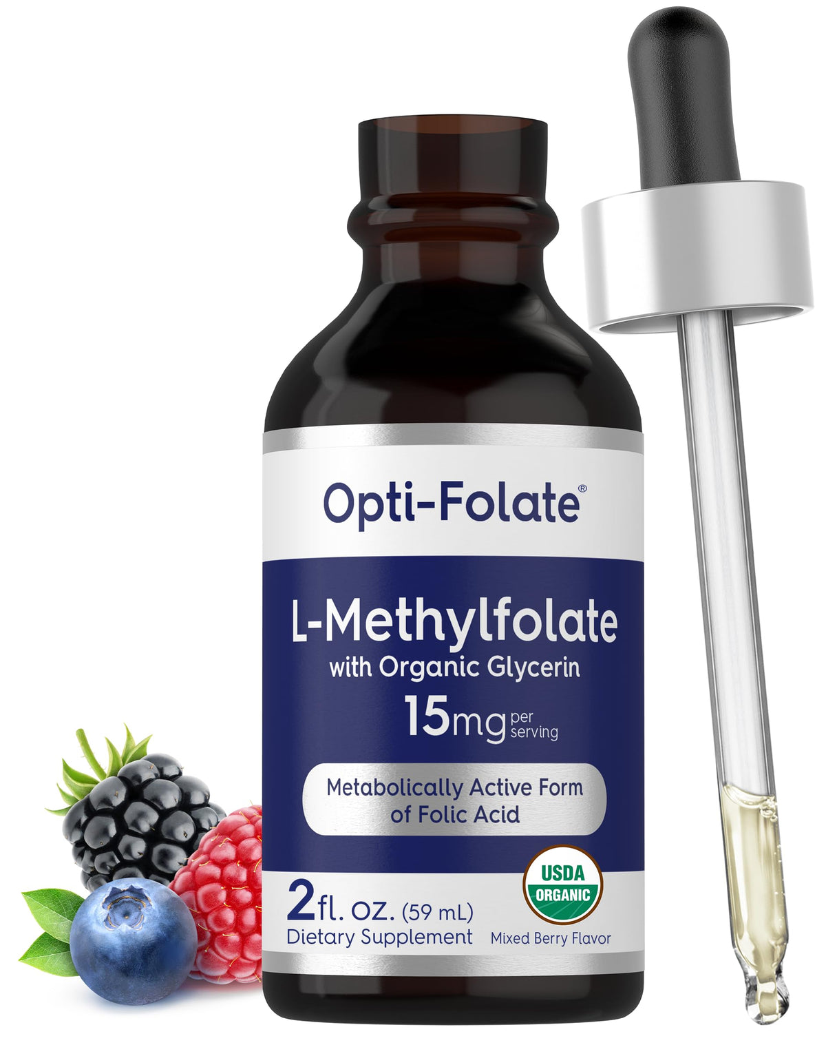 Carlyle L Methylfolate gouttes 15 mg flacon avant
