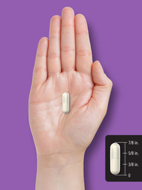 Carlyle L-Tryptophan 500mg 120 capsules avec un verre d'eau