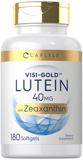 Carlyle Luteine et Zéaxanthine 40mg 180 gélules vue de face