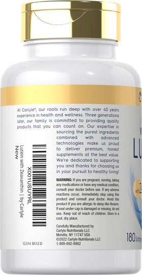 Carlyle Luteine et Zéaxanthine 40mg gélule close-up