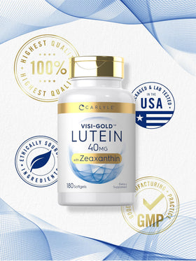 Carlyle Luteine et Zéaxanthine gélules avec des ingrédients naturels