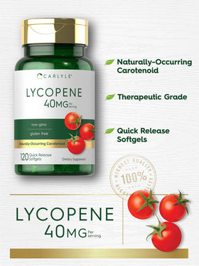 Carlyle Lycopène 40mg gélules molles, détail du produit