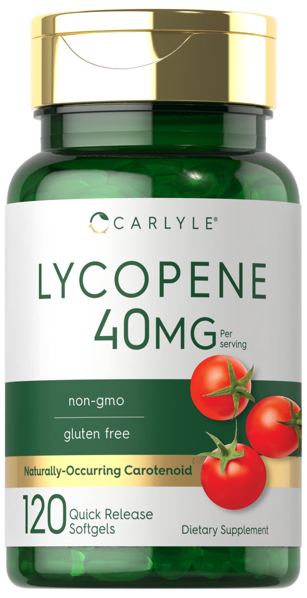 Carlyle Lycopène 40mg gélules molles, vue de l'avant