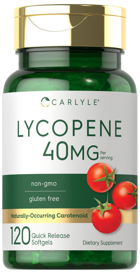 Carlyle Lycopène 40mg gélules molles, vue de l'avant