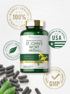 Carlyle Millepertuis 300 capsules, informations nutritionnelles