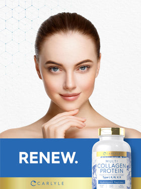 Carlyle Multi Collagène 2000mg 300 capsules en utilisation
