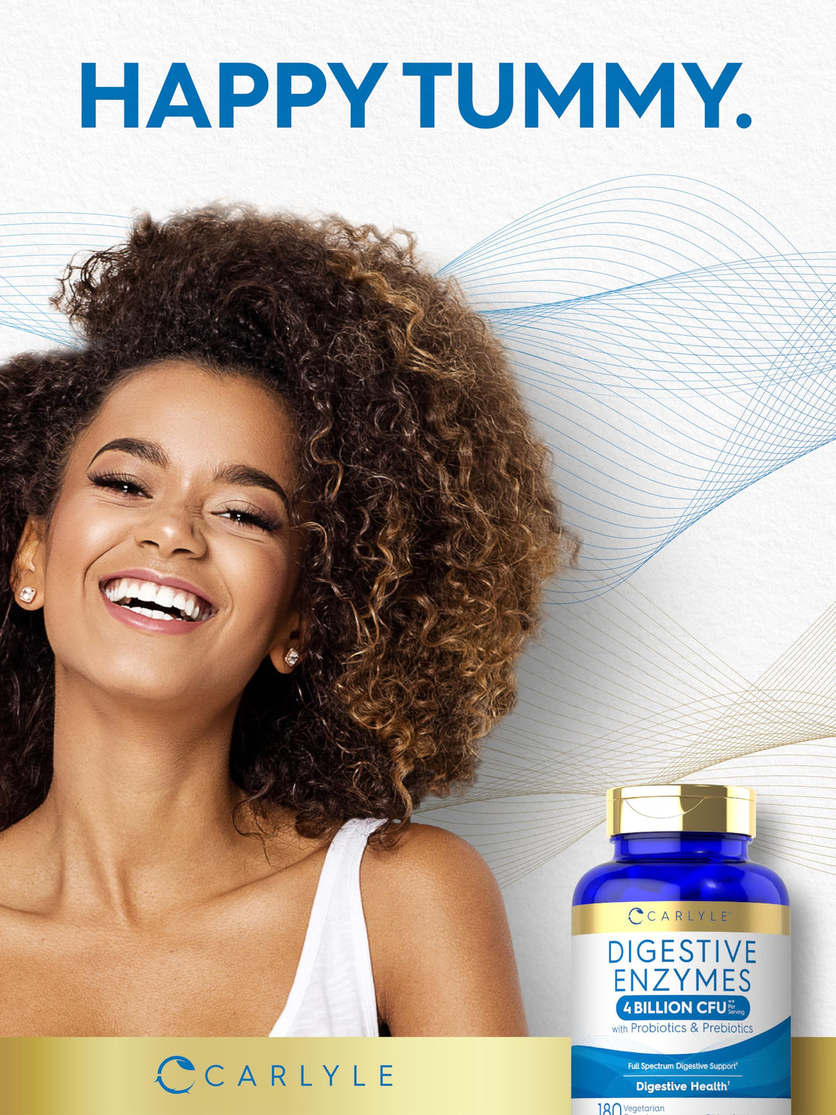 Carlyle Multi-Enzymes 180 capsules avec d'autres compléments alimentaires