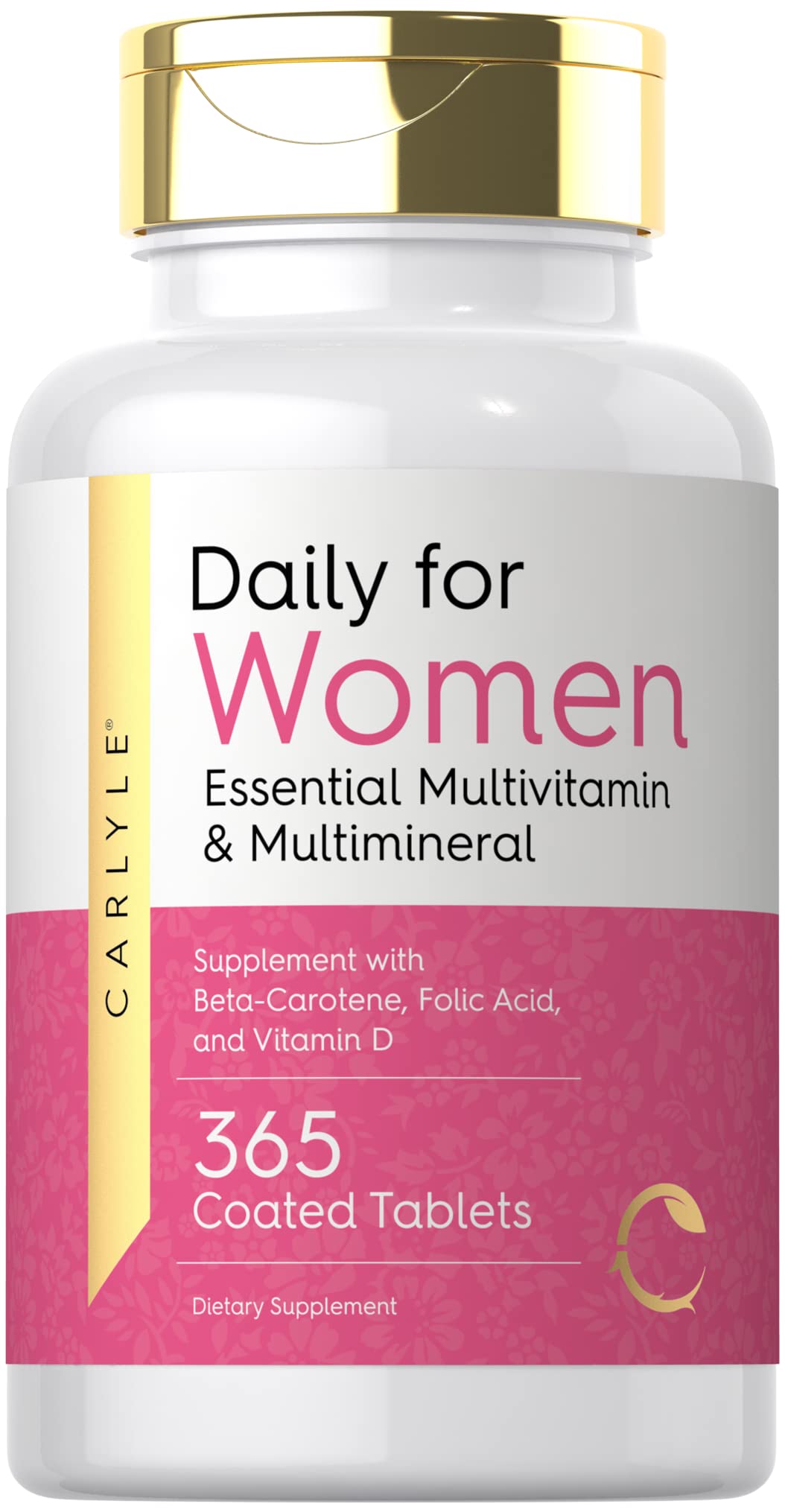 Carlyle Multivitamines et Minéraux pour Femmes 365 comprimés, vue de face