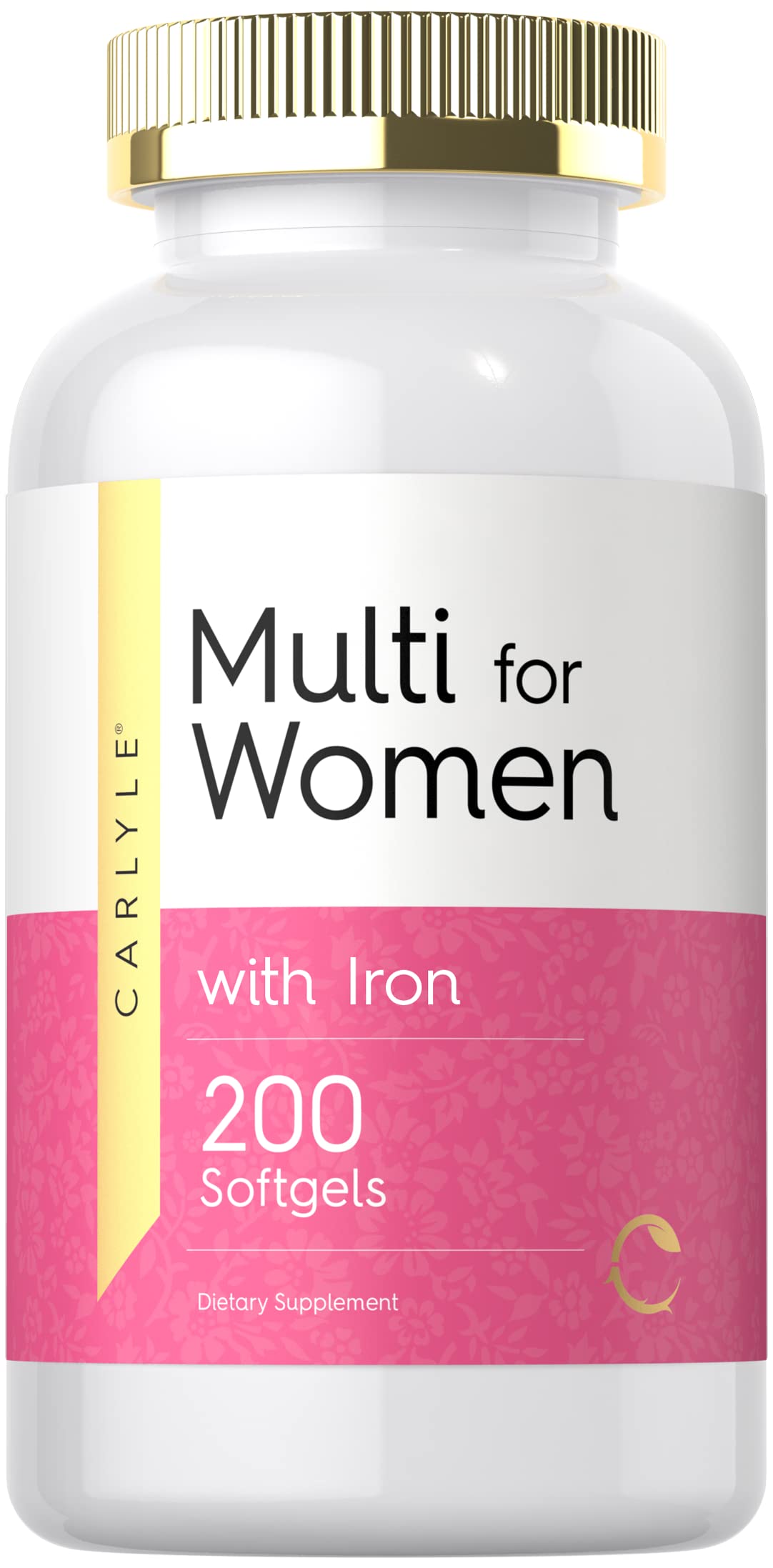 Carlyle Multivitamines Femmes 200 gélules molles, vue de face