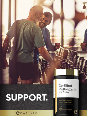 Carlyle Multivitamines pour Hommes - capsules sur une surface