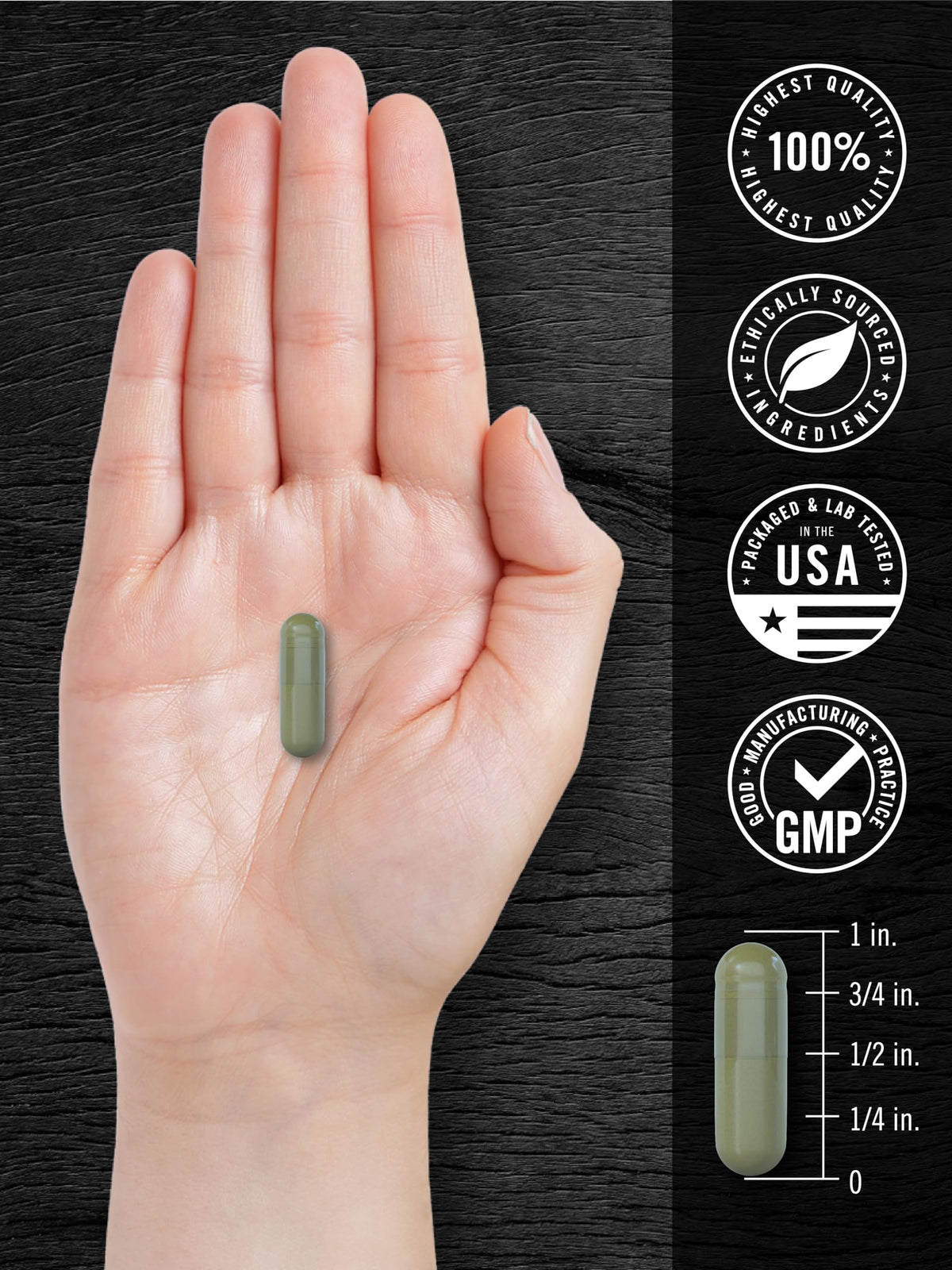 Carlyle Multivitamines pour Hommes - ingrédients sur l'étiquette