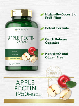 Carlyle Pectine de Pomme 1950mg gélules sur une table