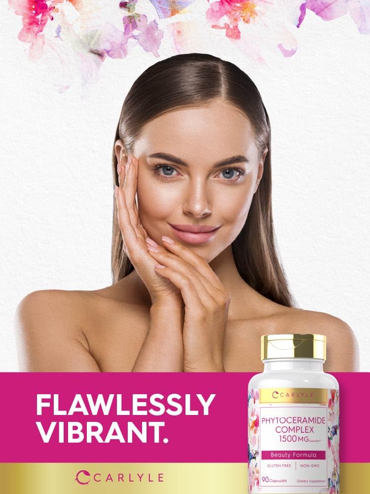 Carlyle Phytoceramides 90 gélules végétales, présentation des gélules