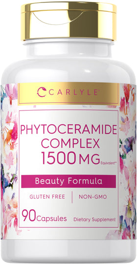 Carlyle Phytoceramides 90 gélules végétales vue de face