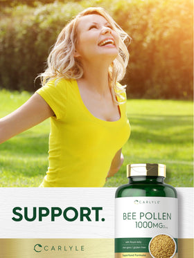Carlyle Pollen d'Abeille 1000 mg sur une table