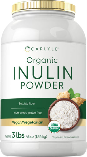 Carlyle Poudre d'Inuline Biologique 1542g vue de face