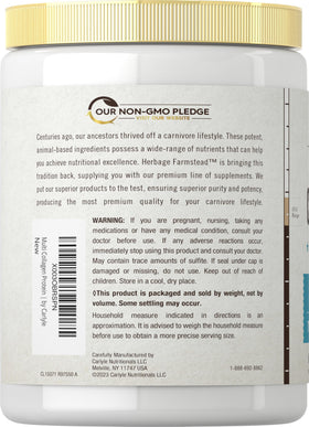 Carlyle Poudre de Collagène Multi 349 g, mélange dans un smoothie