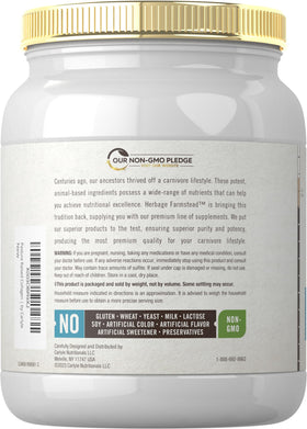 Carlyle Poudre de Collagène Peptides 20oz vue de côté