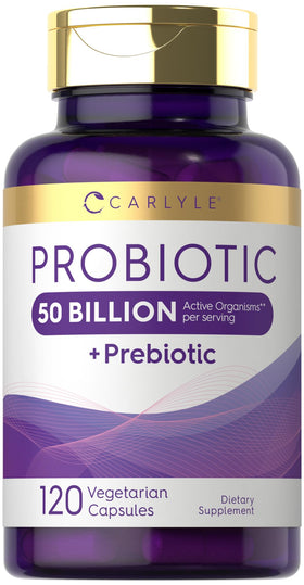 Carlyle Probiotiques 120 capsules vue avant