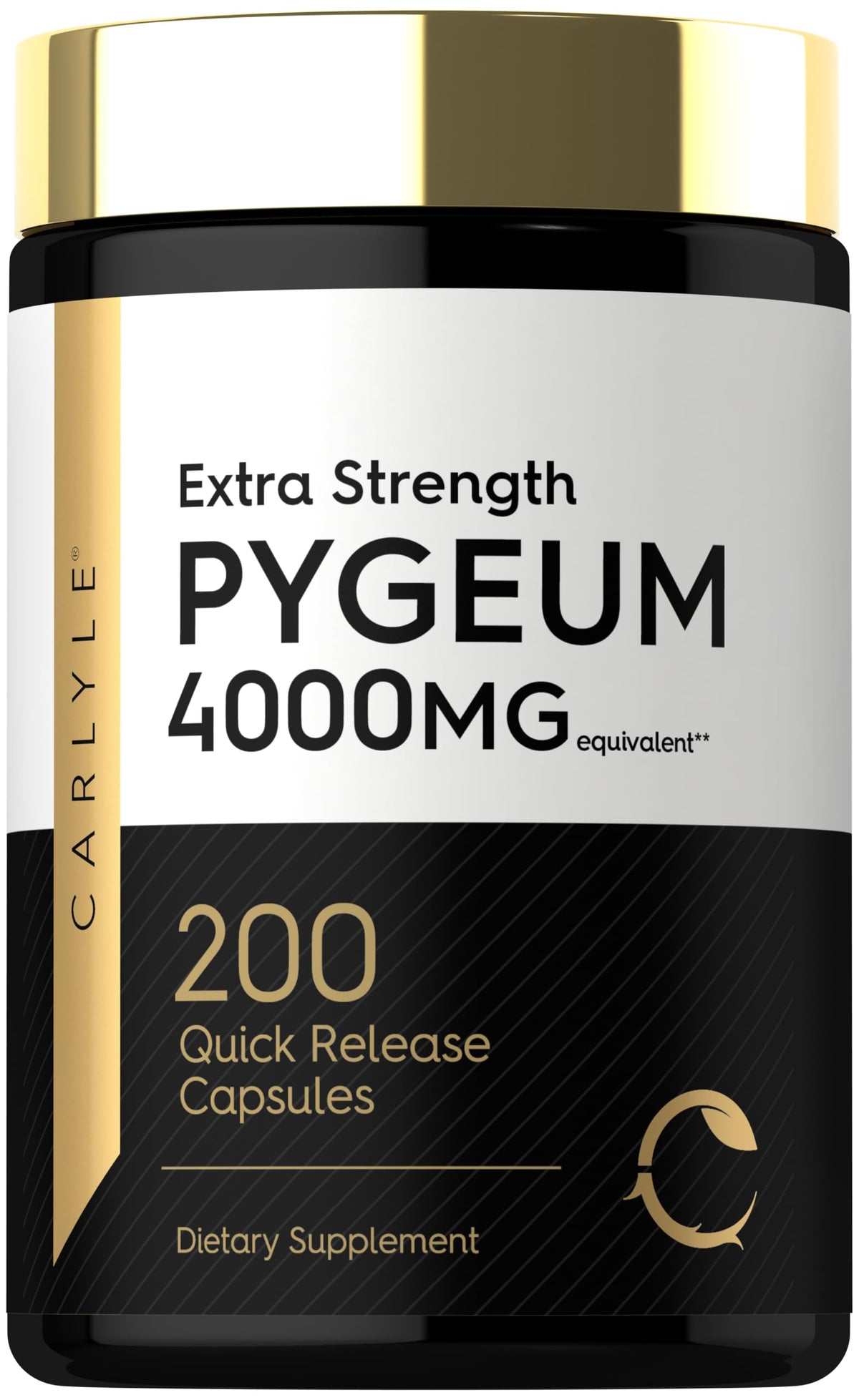 Carlyle Pygeum Africanum Écorce 200 Capsules emballage avant