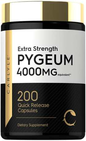 Carlyle Pygeum Africanum Écorce 200 Capsules emballage avant