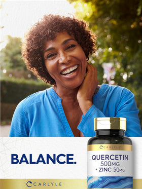 Carlyle Quercétine Capsules en groupe avec d'autres compléments alimentaires