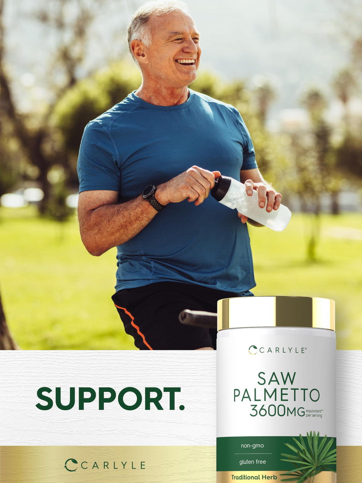 Carlyle Saw Palmetto - vue de l'arrière de l'emballage